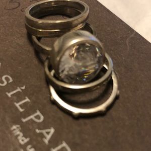 Silpada sterling silver rings.